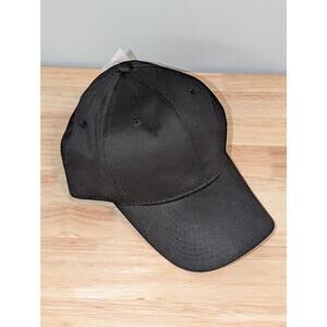 Signatures Unisex Black Vented Adjustable Baseball Hat Style Cap--1 SZ Fits Most